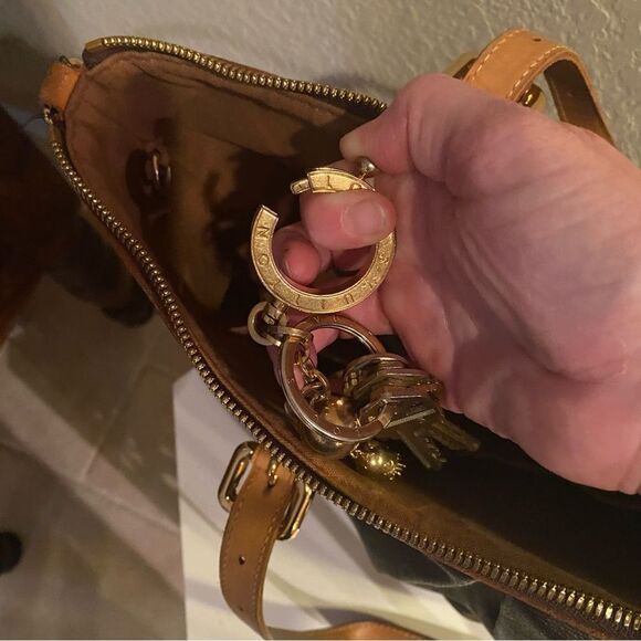 Louis Vuitton Gold Porte Cles Swing Tassel Bag Charm - Picture 8 of 14